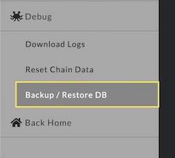 backup & restore